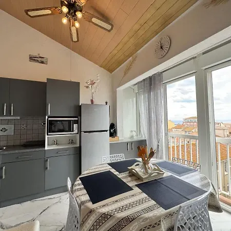 Valras-loc Vue Sur La Et Apercu De La Apartment