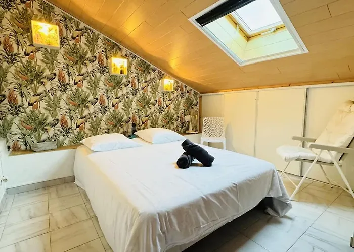 Valras-loc Vue Sur La Et Apercu De La Apartamento Valras-Plage